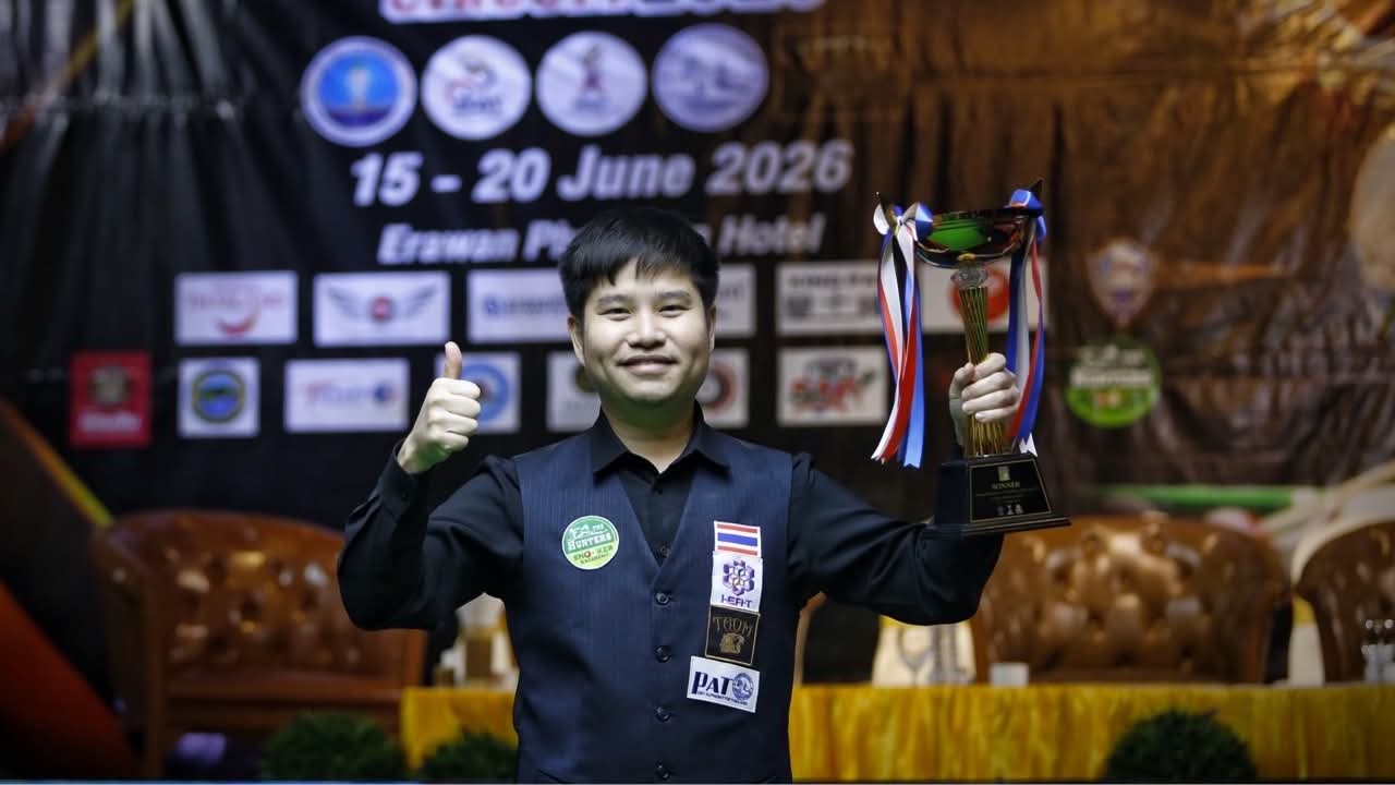 Nuk Songkhla Defeats Jack Saraburi 4-2 to Win Thailand Ranking Circuit 2026 in Phang Nga
