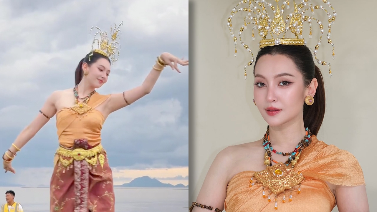 “เบลล่า ราณี” ร่วมพิธีบวงสรวงรำถวายองค์พ่อปู่ภุชงค์นาคราช
