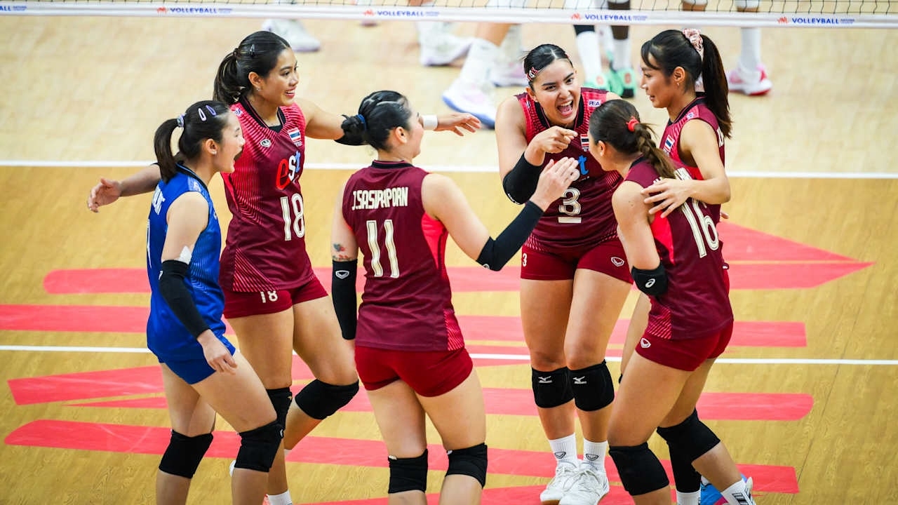 Thai Womens Team Surges Up VNL 2026 Volleyball Rankings as of 20 Jun 2026