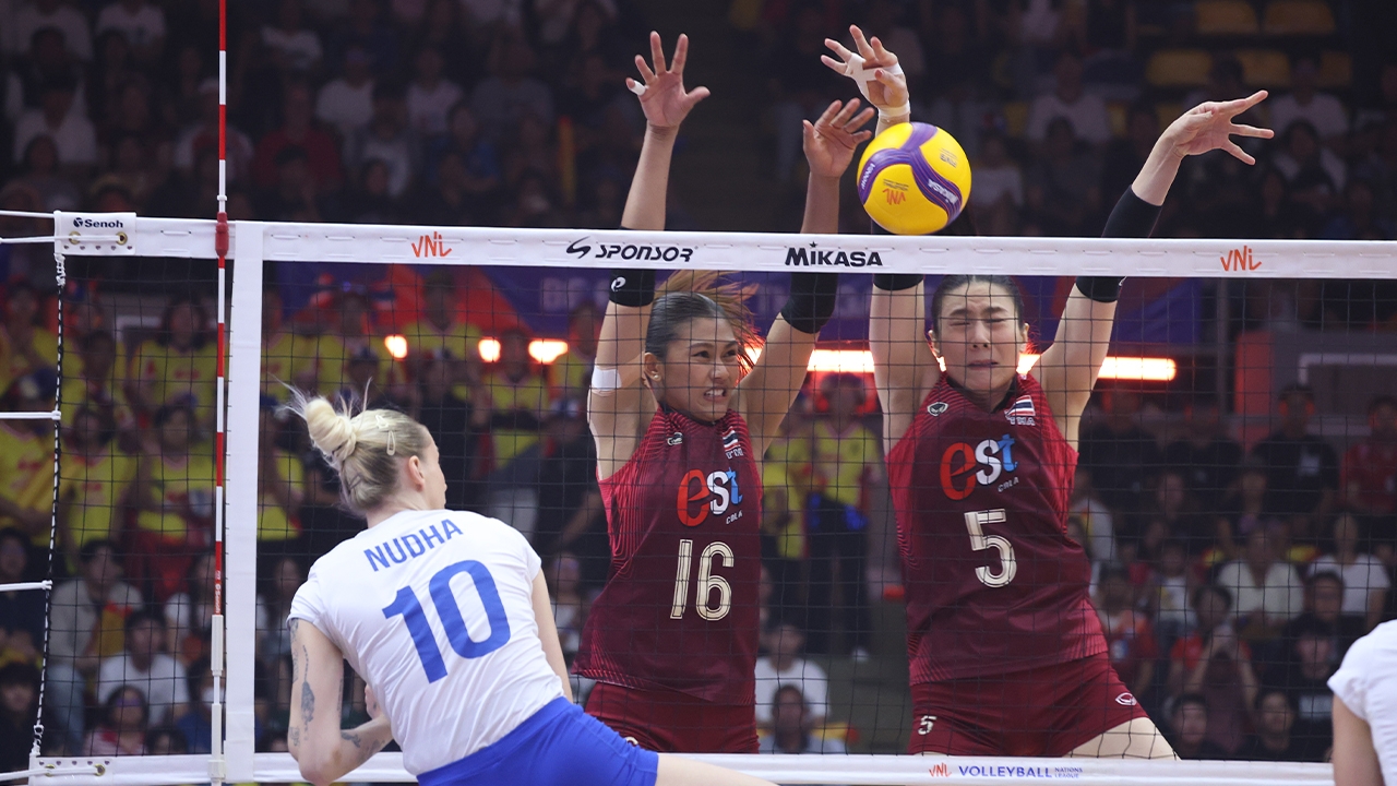 Live Volleyball Score: Thai Womens Team Narrowly Defeated by Ukraine in VNL 2026 Round 2, Match 1
