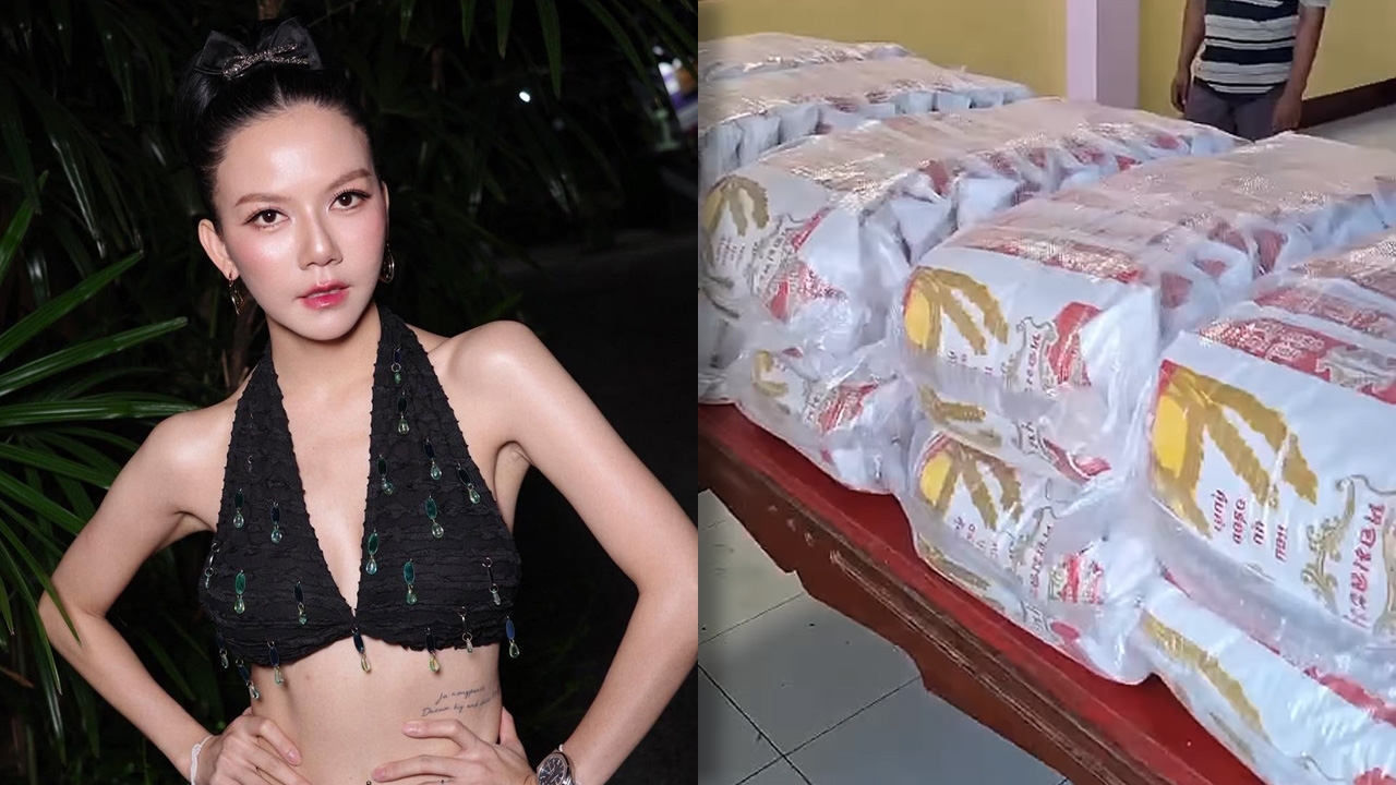 จ๊ะ นงผณี นำข้าวสาร 500 ถุงไปทำบุญ 5 วัด หลังพ่อมาเข้าฝันขอบุญให้เพื่อน