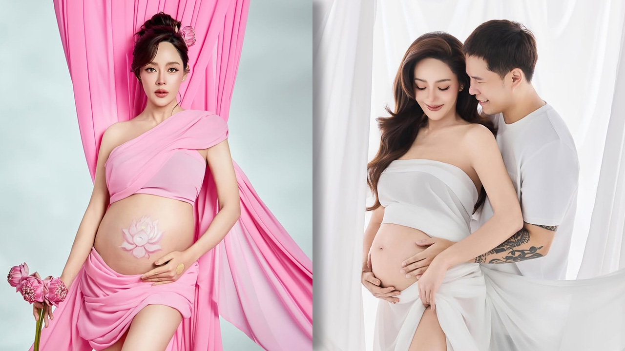 ปุยฝ้าย AF เปิดภาพล่าสุดหลังท้อง 8 เดือนกว่า โพสต์ซึ้งถึงสามีและเจ้าถั่วน้อย