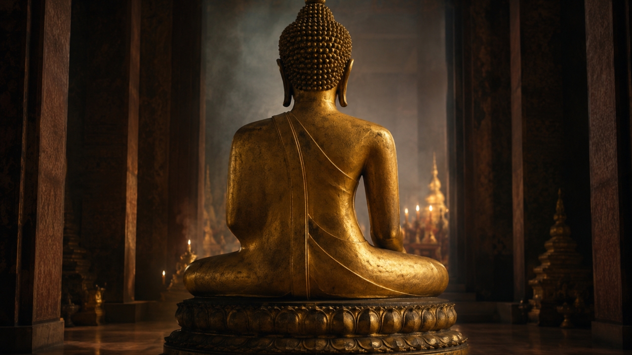 เปิดความหมาย "พระหันหลัง" ฉากปริศนาในซีรีส์ทนายปีศาจ สื่อถึงอะไร ทำไมคนดูถกเถียงหนัก