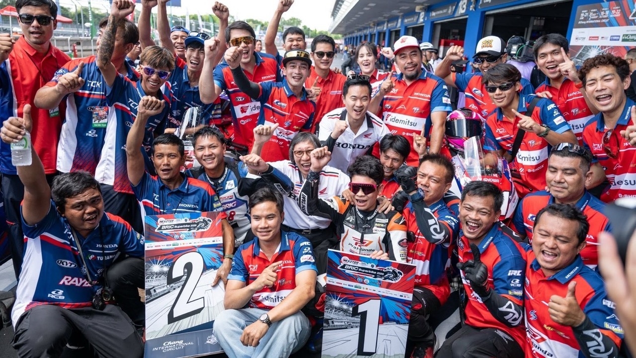 Rising Star Riders from Satellite Thai Honda Dominate NEXZTER BRIC 2026 Season Opener