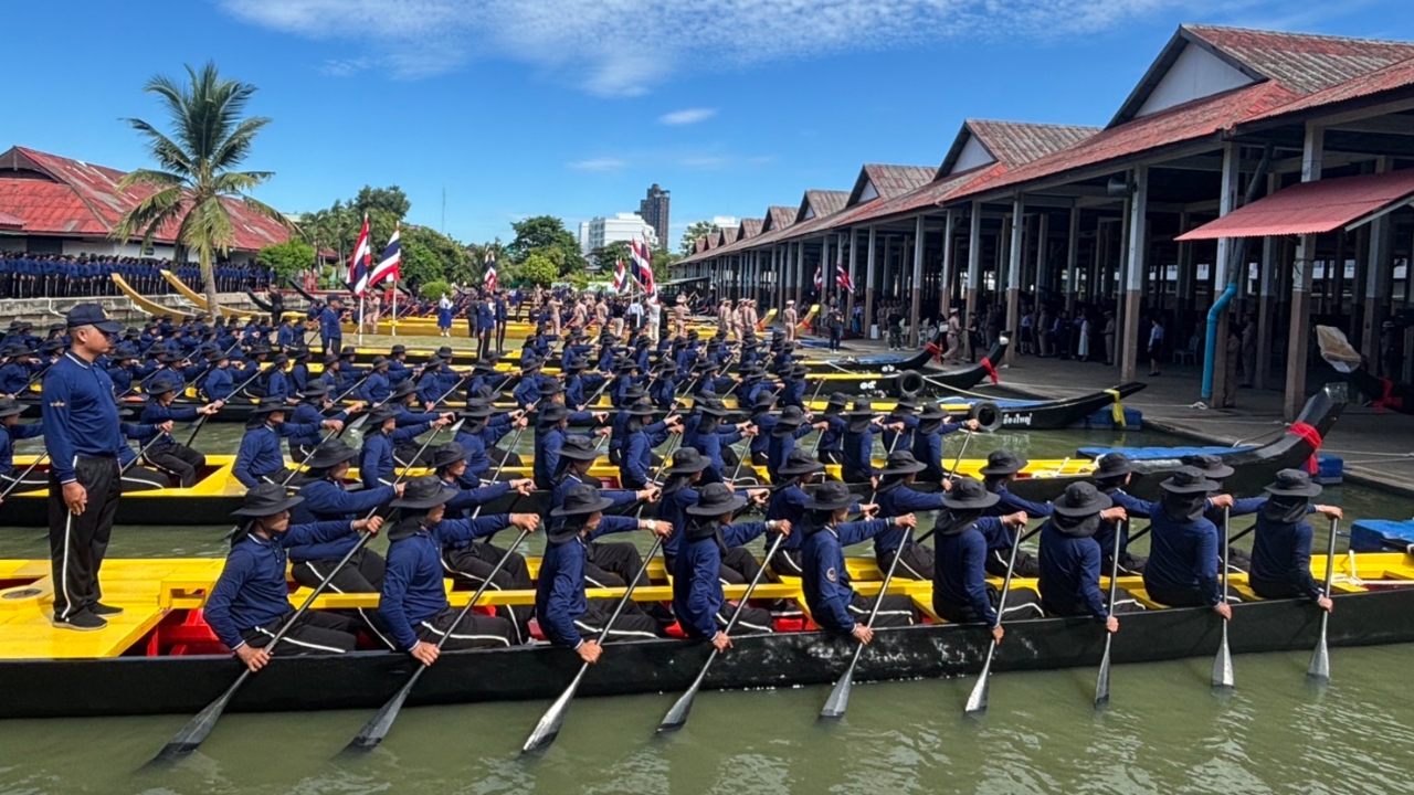 ผบ.ทร. ตรวจความพร้อม ขบวนพยุหยาตราทางชลมารค เฉลิมพระชนมพรรษา 4 รอบ