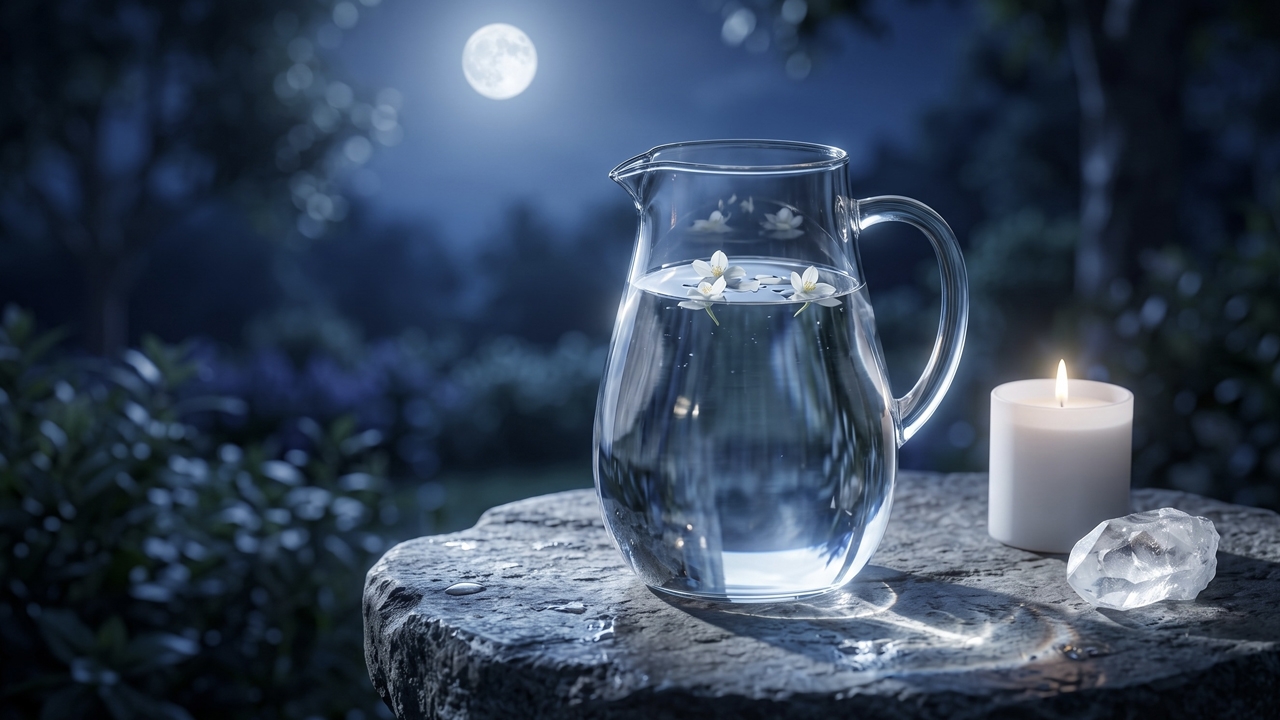 ฮาวทูทำ "Moon Water" น้ำรับพลังจันทร์ซ้อนจันทร์ เสริมเสน่ห์ 4 ขั้นตอนทำเองง่ายๆ