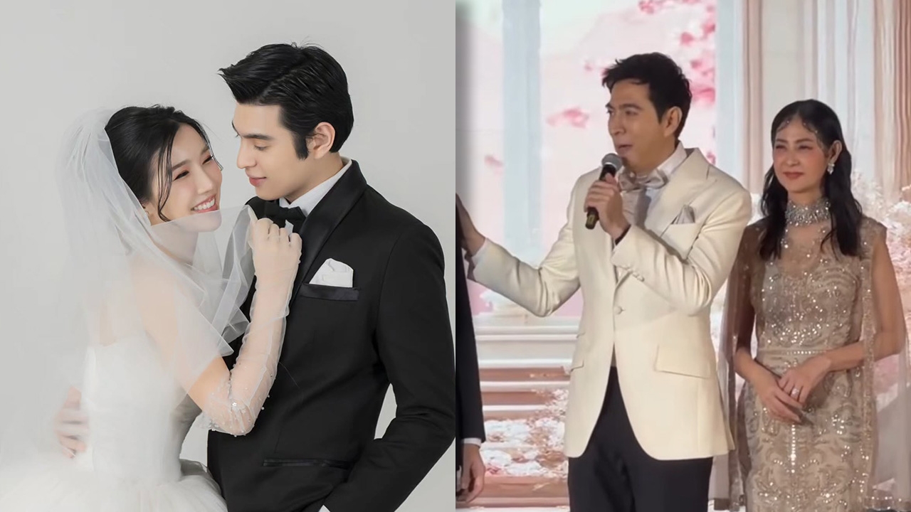 เปิดคำอวยพรจาก แซม ยุรนันท์ สอน แมมโบ้ ลูกชายในวันแต่งงาน ลั่นเชื่อพ่อนะลูก!!