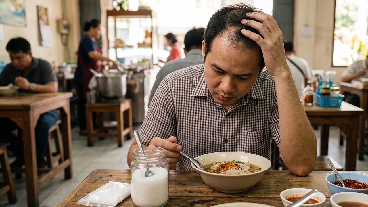 ไขข้อข้องใจ ผงชูรสทำให้ผมร่วงจริงไหม? ความเชื่อฝังหัวคนไทย พร้อมเหตุผลแท้จริง