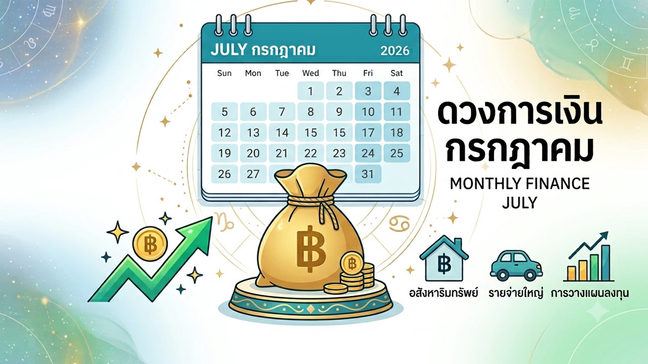 .​ส่องดวงการเงินเดือนกรกฎาคม เช็กครบ 7 วันเกิด ใครมีเกณฑ์รับทรัพย์-ใครรายจ่ายจ่อคิว

.