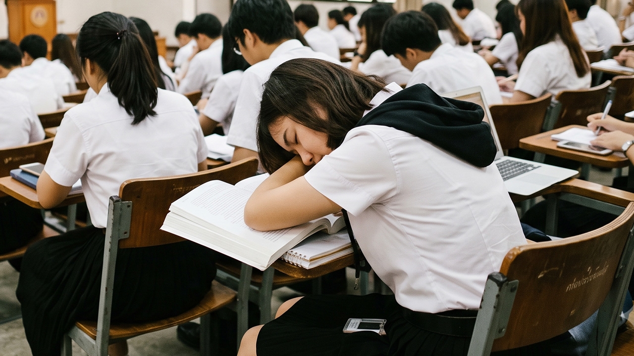 เรียนยังไงไม่ให้หลับ? ส่อง 7 วิธีแก้ง่วงตอนเรียน ช่วยปลุกสมองให้ตื่นตัว พร้อมรับความรู้