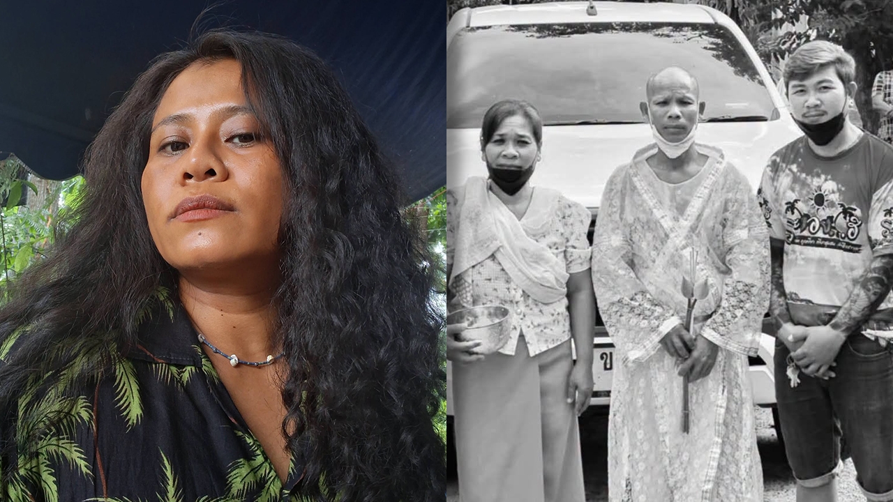 รัสมี อีสานโซล สุดเศร้า สูญเสียหลวงน้าจากเหตุการณ์รถกระบะพุ่งชนขบวนพระธุดงค์