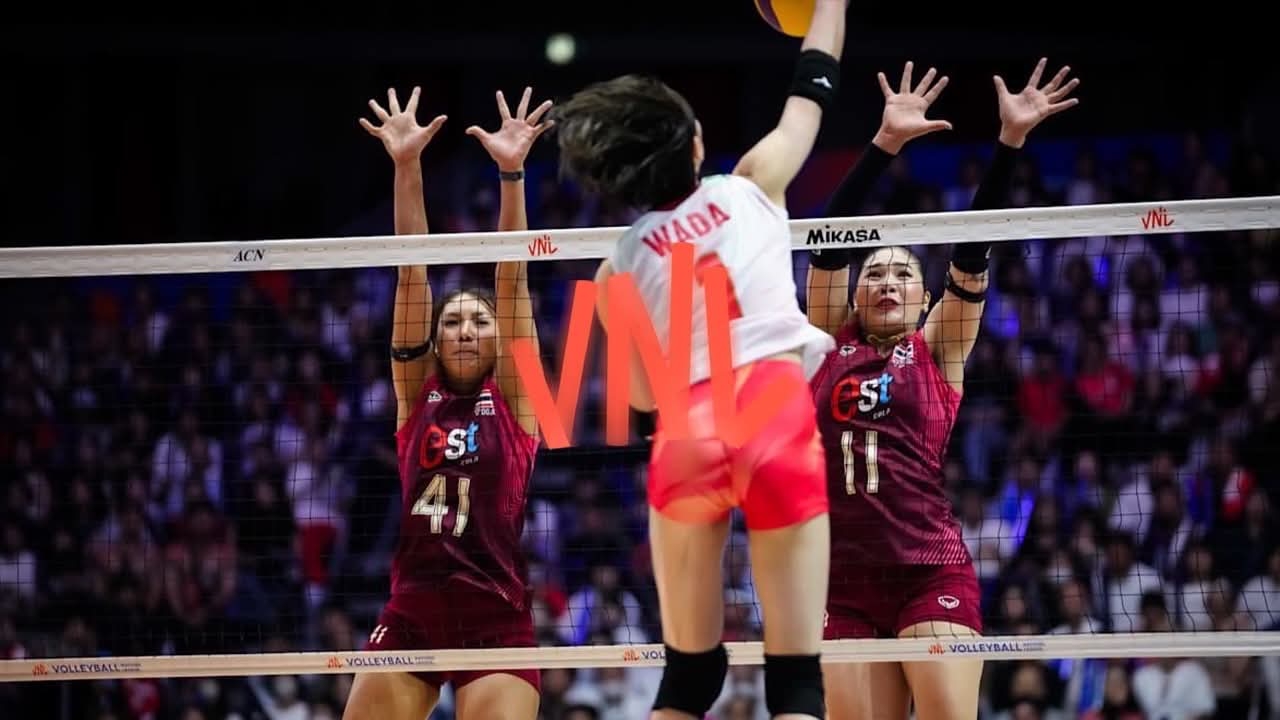 Thailand Womens National Volleyball Team Loses to Japan 1-3 in VNL 2026 Week 3 Match 2