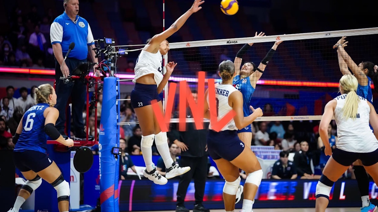 Thailand Womens National Volleyball Team Loses to United States 0-3 in VNL 2026 Week 3 Match 1