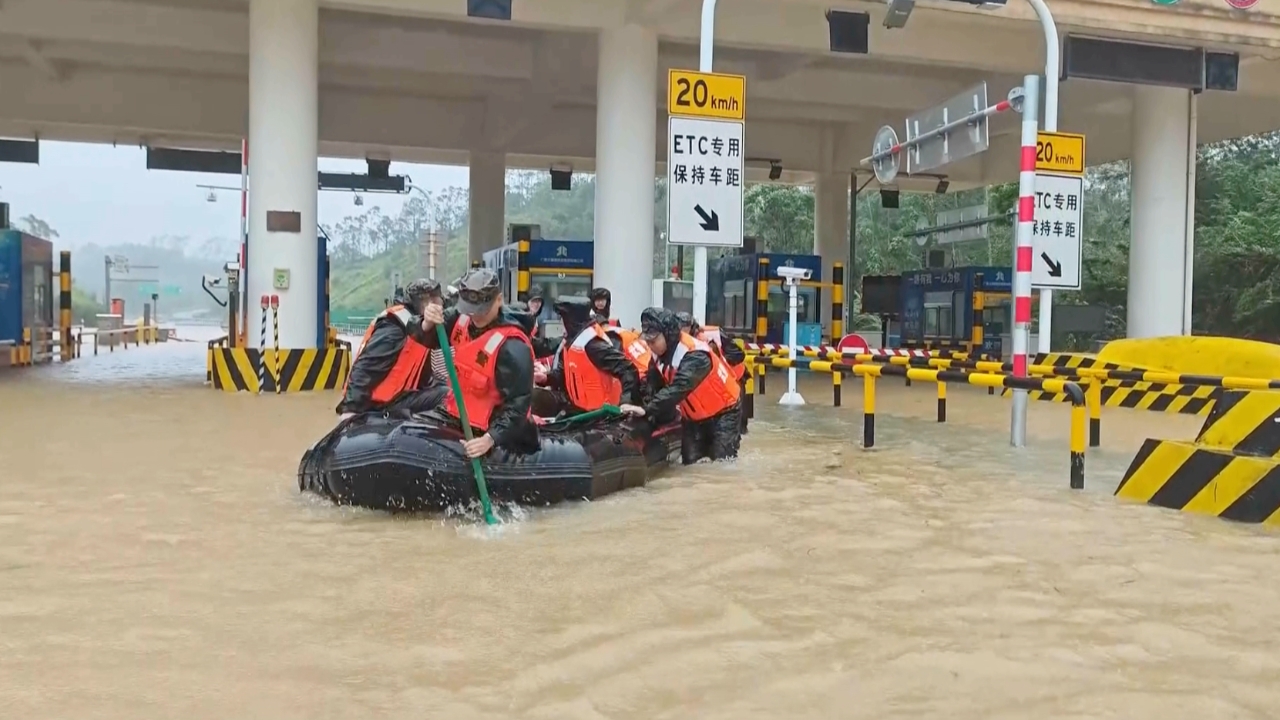 พายุไมสักถล่มจีนอ่วม ทำฝนตกหนัก น้ำท่วมวงกว้าง เสียชีวิตอย่างน้อย 5 ราย