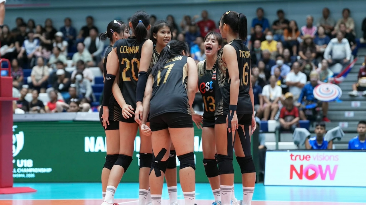 Live Volleyball Results: Thailand U18 Women’s Team Crushes Indonesia to Secure World Championship Spot