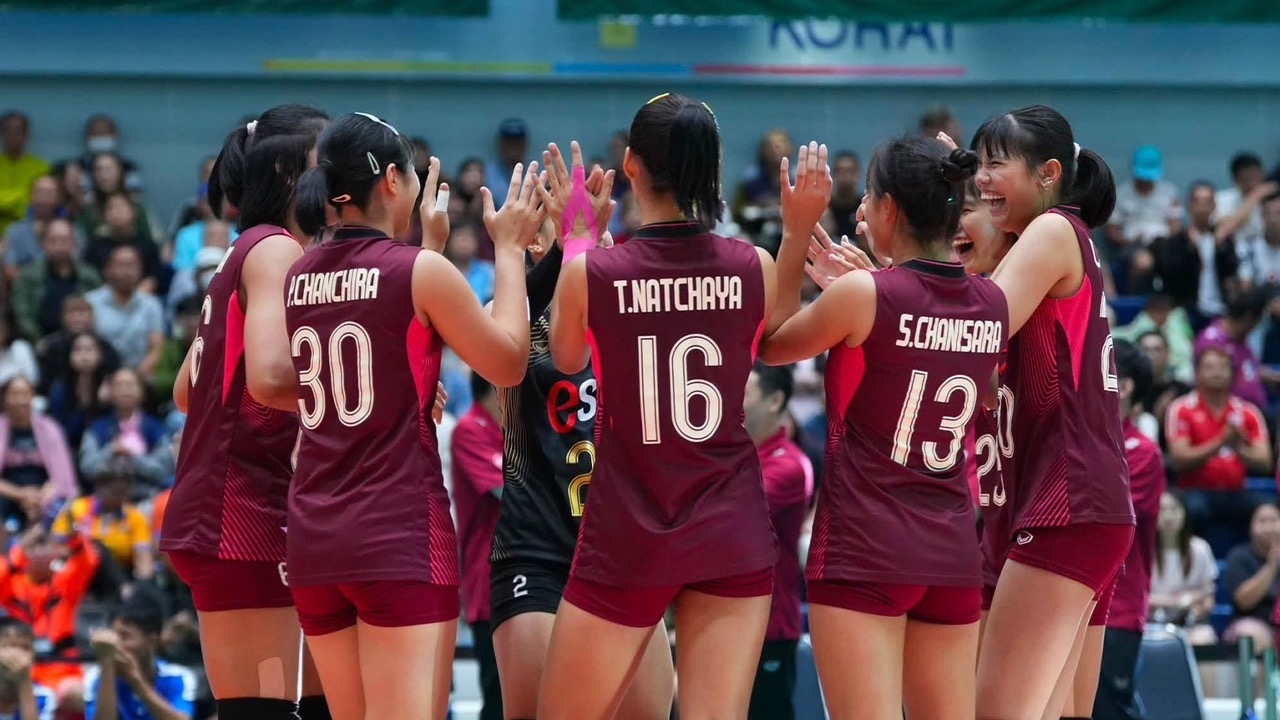 Live Volleyball: Thailand Defeats Japan 3-2 to Claim Third Place at 2026 Asian Girls U18 Volleyball Championship