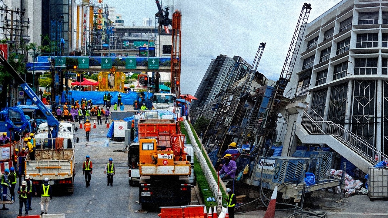 5-Day Update on Wongwian Yai MRT Tunnel: Residents Still Concerned About Cracks