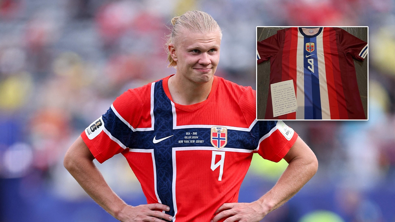 Haaland Sends Signed Jersey and Heartfelt Letter to Family of 6-Year-Old Fan Who Died in Accident