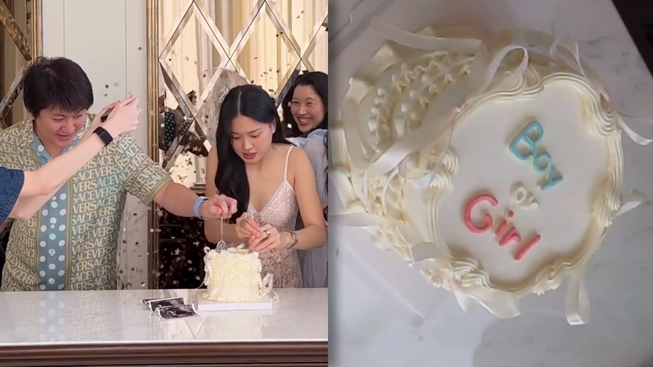 มินนี่ ภัณฑิรา ควง ไฮโซกี้ สราวุธ จัดงานเฉลยเพศลูกในท้อง ว่าที่พ่อแม่ดีใจหนักมาก (คลิป)