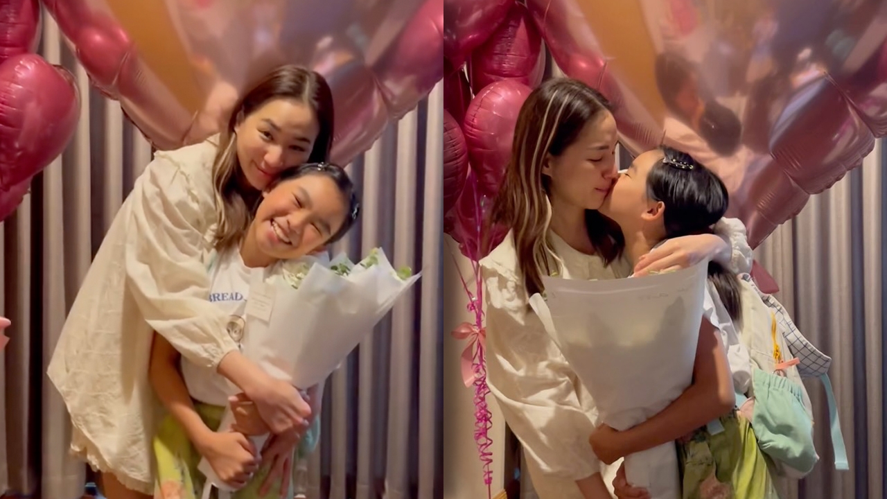 ต่าย ชุติมา เปิดภาพอบอุ่น ต้อนรับ น้องพิพิม กลับจากบอสตันแล้ว (คลิป)