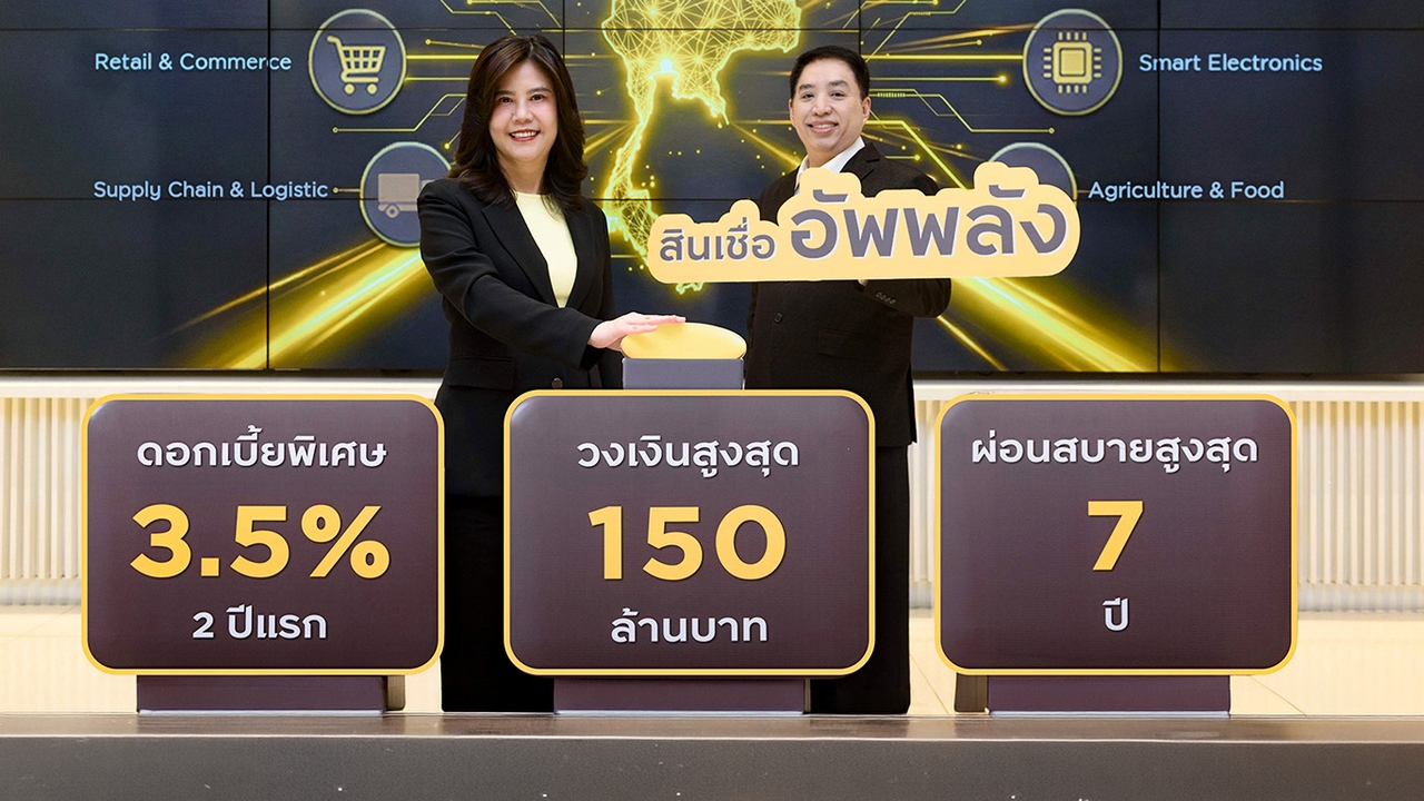 Krungsri Launches “Krungsri SME Power Up,” Financing up to 150M Baht at 3.5%