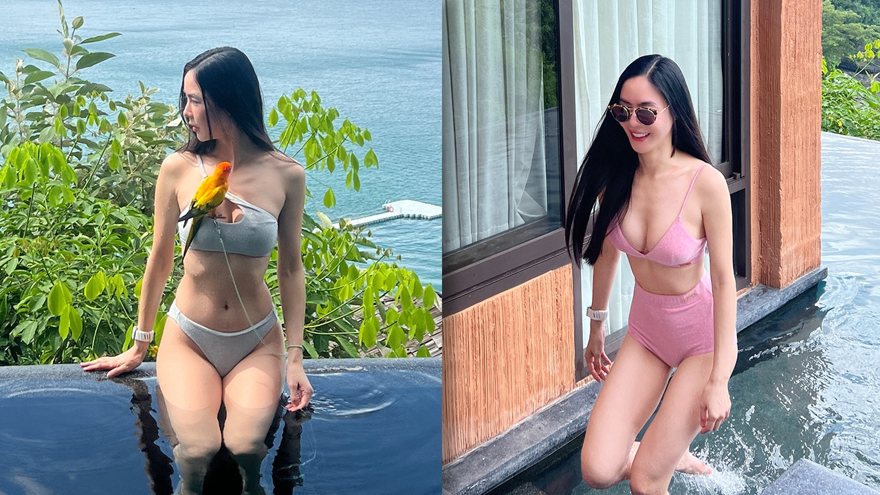 พีค ภัทรศยา เปิดลุคแซ่บในชุดว่ายน้ำ อวดหุ่นสวยเป๊ะปังในทริปเที่ยวภูเก็ต