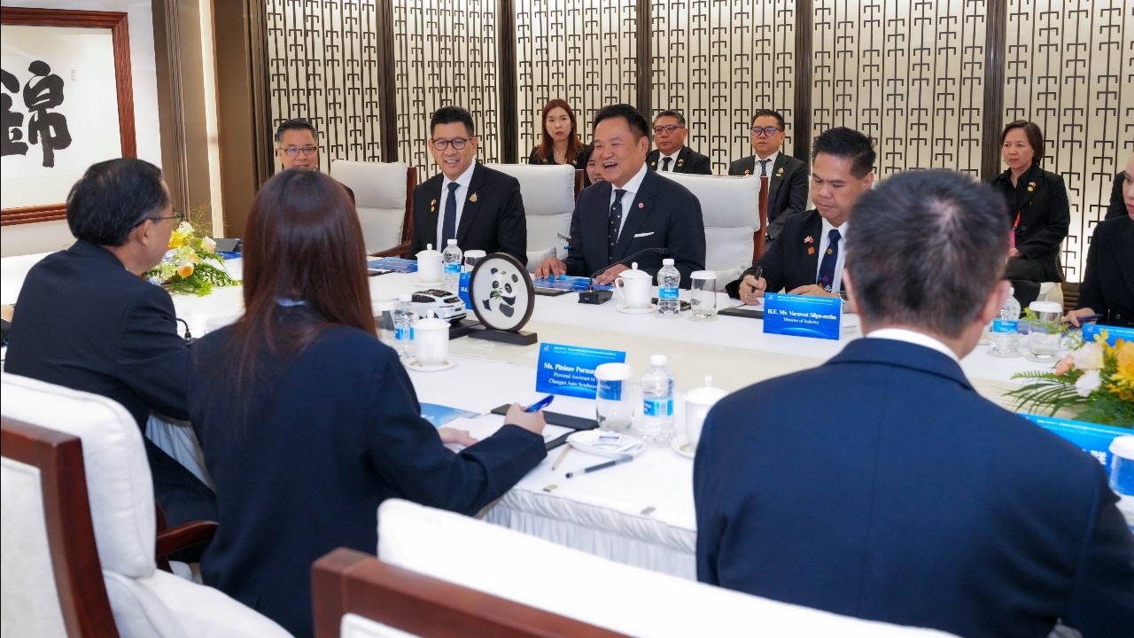 กลุ่มทุนยักษ์จีนดาหน้าปักหมุดไทย “วราวุธ” ชี้โอกาสไทยผงาดฮับ “ห่วงโซ่มูลค่าระดับโลก”