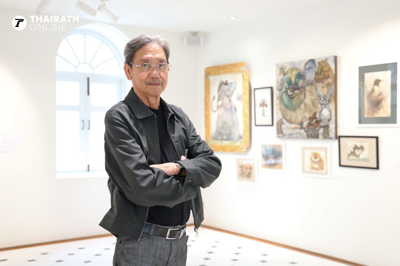 ศาสตราจารย์เกียรติคุณพิษณุ ศุภนิมิตร ศิลปินแห่งชาติ ประจำปี 2565 (ภาพ: ศรันย์ พงษ์สวัสดิ์)