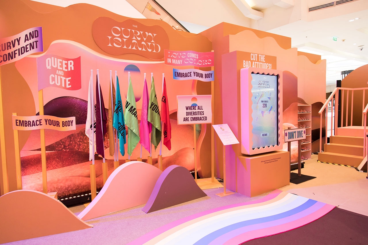 ไฮไลท์ “The Curvy Island” ครั้งแรกกับ Pop up space ใจกลางห้างฯในรูปแบบ Instgrammable Playland 