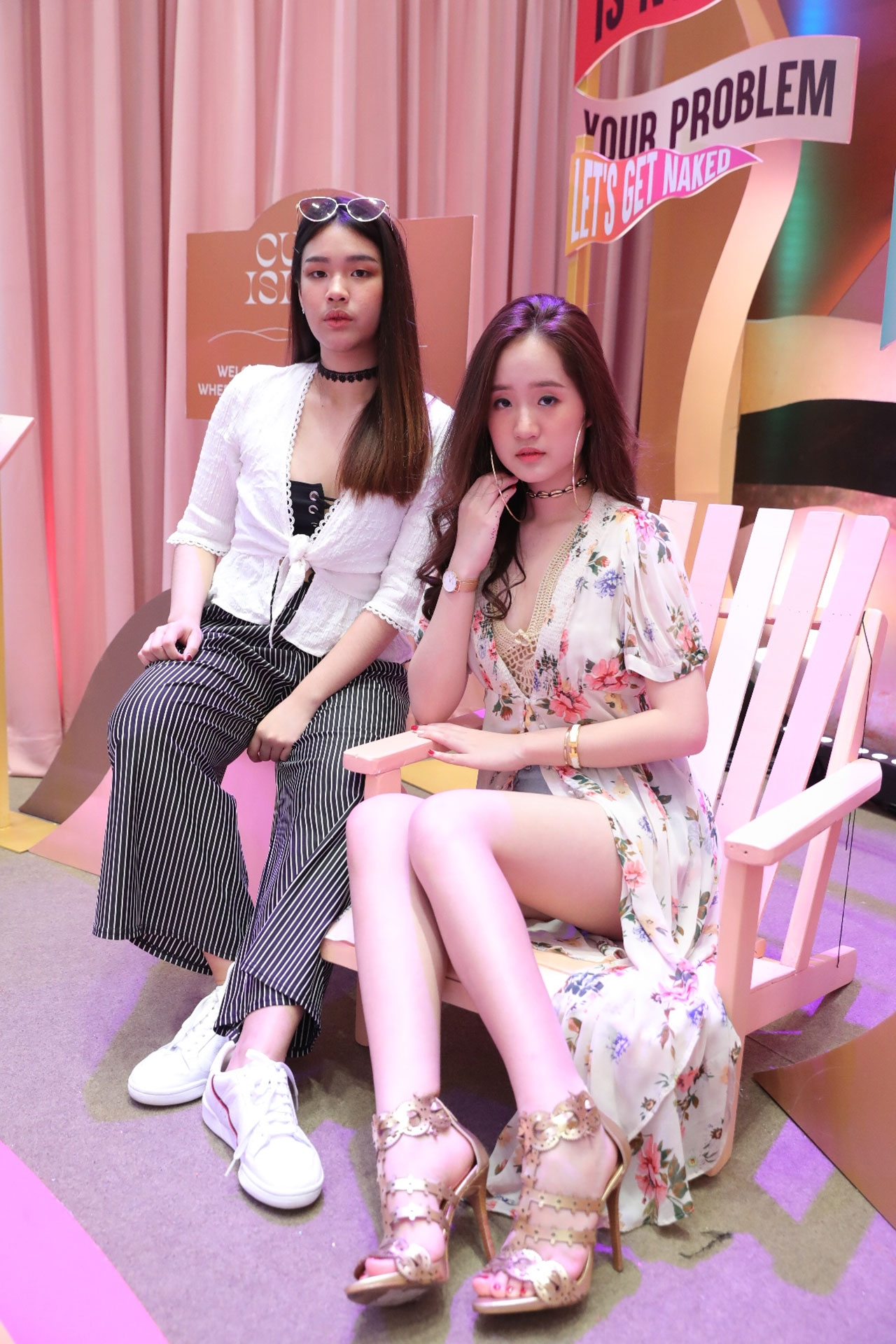 คุณอัยยา วิทิตวํฒนกุล และคุณณัฐนรี วัชรเธียรสกุล