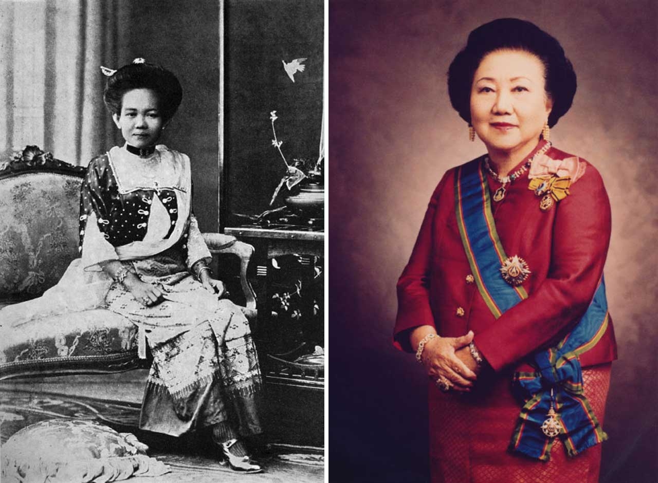 คุณหญิงบุญปั่น สิงหลกะ - คุณหญิงสุภัทรา สิงหลกะ